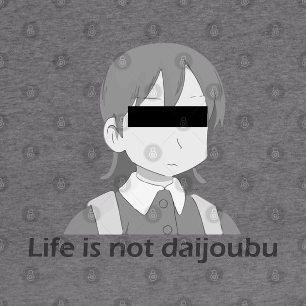 Yuuko Chan - Life is not daijoubu - series 1 - black by FOGSJ